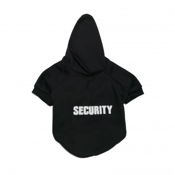 Hoodie "Security", schwarz